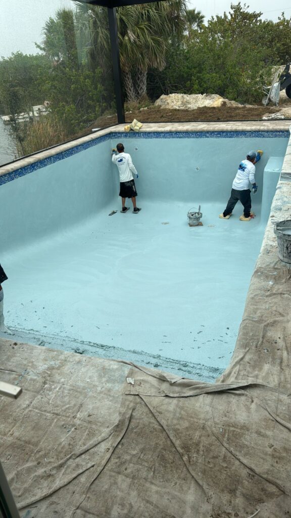 Pool stucco
